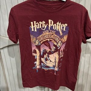 Warner Bros Red Harry Potter Short Sleeve Tee